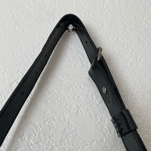 Vintage Dries Van Note black shiny patent leather Y2K 90s handbag - Picture 11 of 11